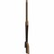Ekena Millwork Davenport Timber Gable Bracket, Western Red Cedar, 108"W x 49"H x 1 1/2"D x 5 1/2"F, 11/12 Pitch GBW108X49X0206DAV00SWR - alternate 5
